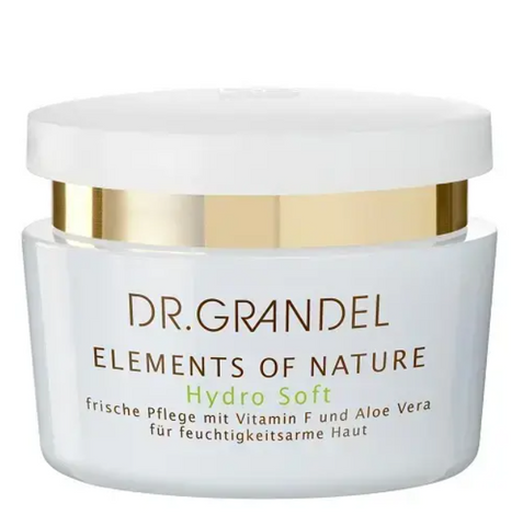 Kem Dưỡng Ẩm Dr.Grandel Elements of Nature Hydro Soft 50ml - Cung Cấp Độ Ẩm Chuyên Sâu, Chiết Xuất Lô Hội, Vitamin F