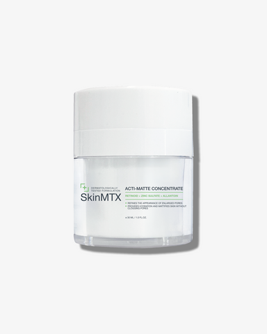Kem Dưỡng Kiềm Dầu SkinMTX Acti-Matte Concentrate 30ml - Chăm Sóc Da Hỗ Trợ Kiểm Soát Dầu Nhờn, Se Khít Lỗ Chân Lông, Cấp Ẩm