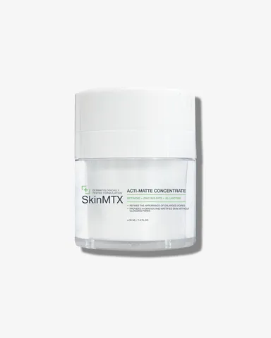 Kem Dưỡng Kiềm Dầu SkinMTX Acti-Matte Concentrate 30ml - Chăm Sóc Da Hỗ Trợ Kiểm Soát Dầu Nhờn, Se Khít Lỗ Chân Lông, Cấp Ẩm