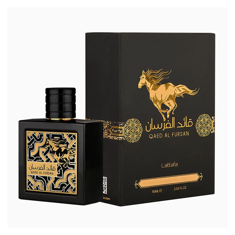 Nước Hoa Unisex Lattafa Qaed Al Fursan EDP 100ml - Hương Hoa Cỏ Nhiệt Đới Tinh Tế, Lưu Hương Lâu 8-12h, Phù Hợp Cho Cả Nam Nữ