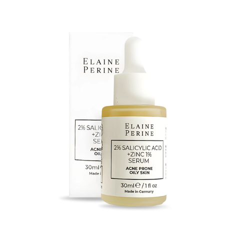 Serum Elaine Perine 2% Salicylic Acid + 1% Zinc - Hỗ Trợ Giảm Mụn, Kiềm Dầu, Làm Sạch Sâu Lỗ Chân Lông, Dành Cho Da Dầu Mụn 30ml
