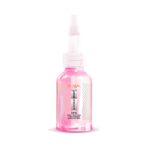 Tinh Chất Peel Da L'Oreal Glycolic Bright Exfoliant Peel 25ml - Tẩy Tế Bào Chết, Làm Sáng Da, Phù Hợp Với Mọi Loại Da
