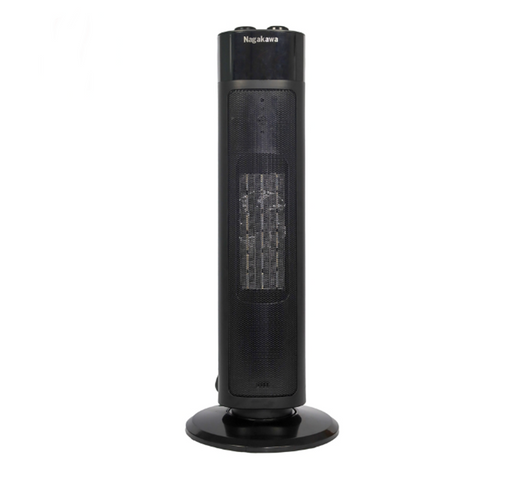 Máy sưởi gốm Nagakawa NEH8356 2000W - Sưởi ấm nhanh chóng, an toàn cho phòng 20-25m², công nghệ PTC không đốt oxy, thiết kế hiện đại.
