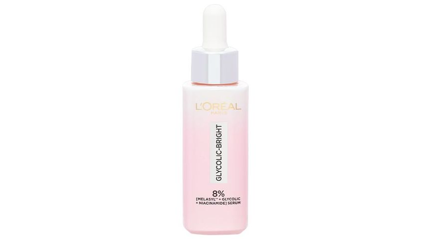 Serum L'Oreal Pari Glycolic-Bright 30ml - Dưỡng Chất Làm Sáng Da Chứa 8% Glycolic Acid và Melasyl, Giảm Thâm Nám, Rạng Rỡ Da