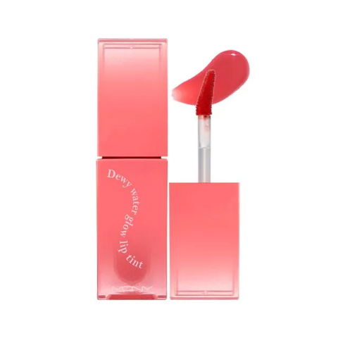Son Tint Macqueen NewYork Dewy Water Glow Lip 04 Rose Bonbon - Màu Hồng San Hô Tươi Tắn, Chất Tin Nước Mỏng Nhẹ, Giúp Môi Căng Mọng Rạng Rỡ