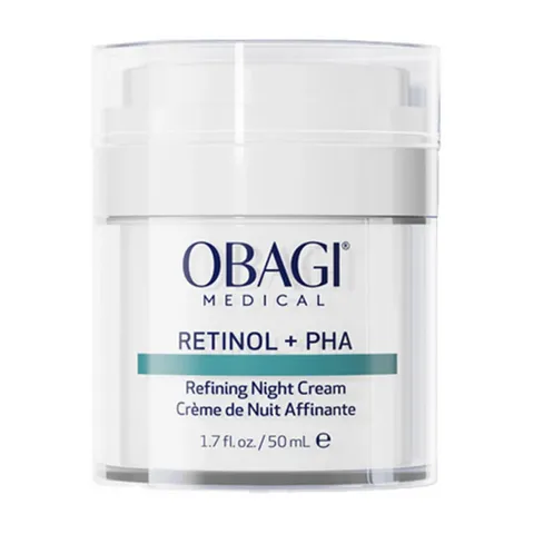 Kem Dưỡng Ẩm Tái Tạo Da Ban Đêm Obagi Medical Retinol + PHA 50ml - Giúp Cải Thiện Mụn, Lỗ Chân Lông, Và Giữ Ẩm Rạng Rỡ
