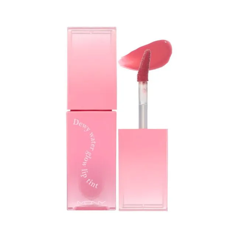 Son Tint Macqueen NewYork Dewy Water Glow Lip 01 Bare Mauve - Son Dưỡng Môi Mỏng Nhẹ, Lên Màu Tự Nhiên, Tạo Hiệu Ứng Bóng Đẹp