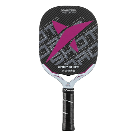 Vợt Pickleball Drop Shot Furia Comfort 2024 Đen Hồng - Vợt Chuyên Nghiệp Đẳng Cấp Cho Người Chơi Tối Ưu Hóa Trải Nghiệm Game