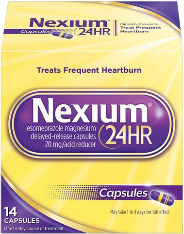 Viên Uống Giảm Đau Dạ Dày Nexium 24Hr - Giải Pháp Hỗ Trợ Viêm Loét Dạ Dày, 42 Viên Hỗ Trợ Tiêu Hóa, Ngăn Ngừa Đau Bụng