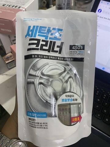 Set 2 bột tẩy lồng giặt washing machine