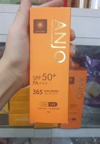 Kem Chống Nắng Anjo Professional Toàn Diện 365 70g 
365 Sun Cream SPF 50+ PA+++