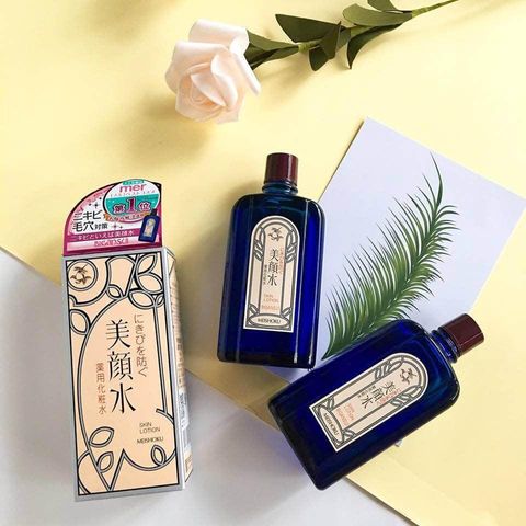 Nước Hoa Hồng giảm Mụn Meishoku Bigansui Medicated Skin Lotion 90ml 221276