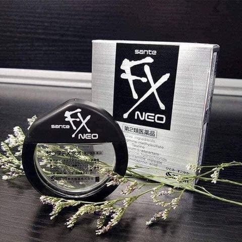 Nhỏ Mắt Sante FX Neo 12ml - Nước Nhỏ Mắt Chính Hãng Nhật Bản Giảm Đỏ Mắt, Cung Cấp Ẩm Cho Mắt, Hỗ Trợ Làm Dịu Mệt Mỏi