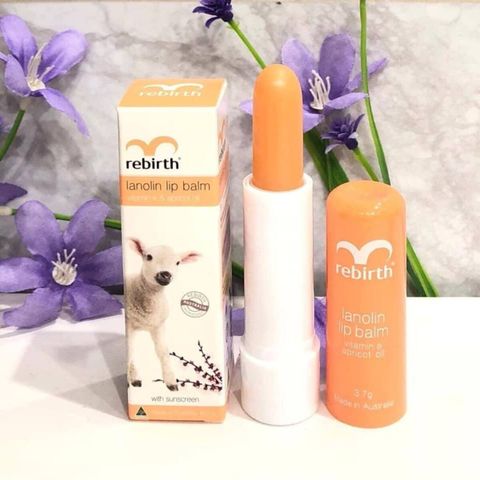 Son Chống Khô Và Nứt Nẻ Môi Rebirth 3.7G - Giải Pháp Dưỡng Ẩm Tự Nhiên, Bảo Vệ Môi Khỏi Oxy Hóa, Màu Sắc Tự Nhiên Quyến Rũ