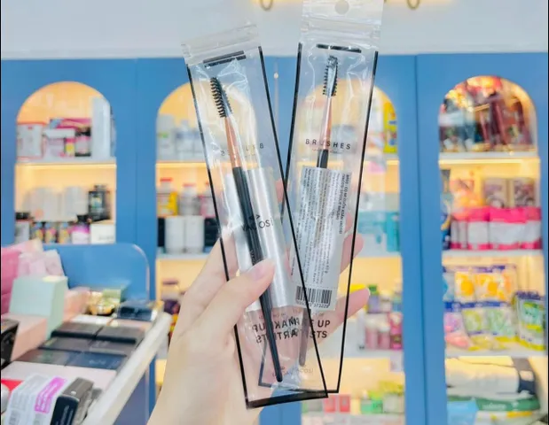 Cọ Mi Uốn Xoăn Vacosi Spoolie BR03 - Cọ Trang Điểm Mascara Chuyên Nghiệp Cho Bờ Mi Dài Và Cong Tự Nhiên