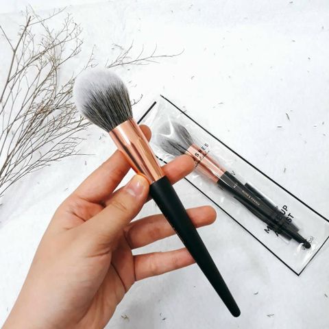 Cọ Phủ & Má Đầu Tròn Vacos-i M27 Hàn Quốc - Dụng Cụ Trang Điểm Chuyên Nghiệp Tạo Lớp Trang Điểm Mịn Màng, Tự Nhiên