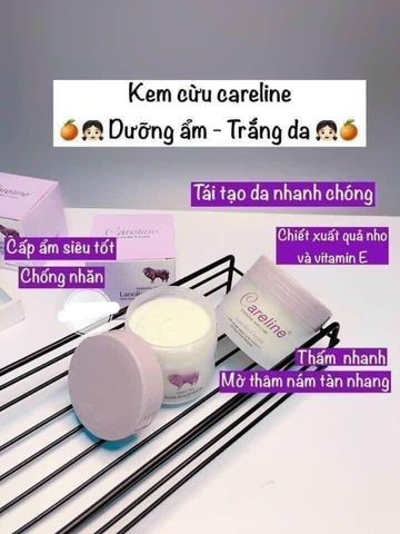 Kem Dưỡng Ẩm Cừu Tím Lanolin Careline 100ml - Sản phẩm dưỡng ẩm tự nhiên cho da mềm mịn, tươi trẻ và khỏe mạnh