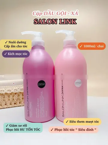 BỘ DẦU GỘI XẢ SALON LINK 1000ML