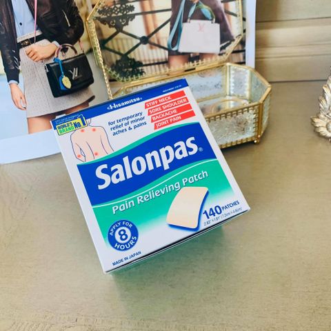 Miếng Dán Giảm Đau Salonpas Pain Relieving Patch 140 Miếng - Sản Phẩm Hỗ Trợ Giảm Đau Hiệu Quả Từ Mỹ