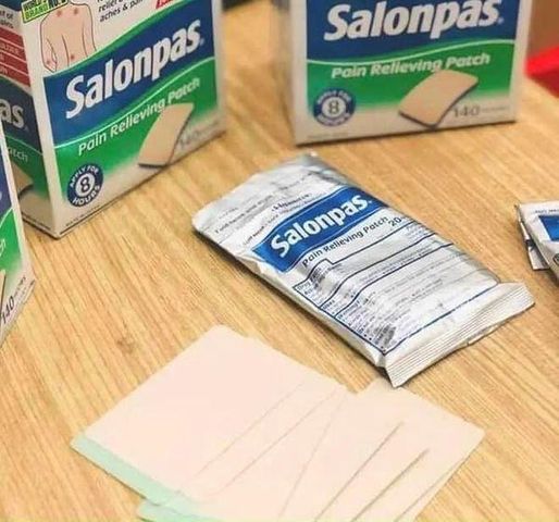 Miếng Dán Giảm Đau Salonpas Pain Relieving Patch 140 Miếng - Sản Phẩm Hỗ Trợ Giảm Đau Hiệu Quả Từ Mỹ