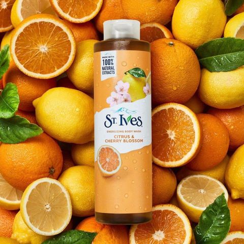 Sữa Tắm Tẩy Tế Bào Chết St. Ives Body Wash Mỹ - 650ml, Sạch Da Tươi Mát, An Toàn Cho Da Nhạy Cảm