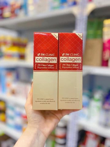 Nước hoa hồng 3W Clinic Collagen Softener Toner 150ml