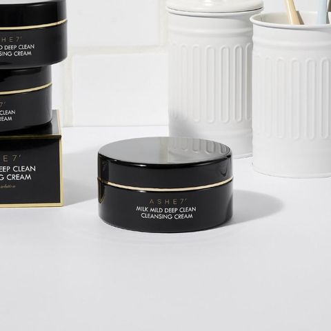 Kem tẩy trang Ashe7 Milk Mild Deep Clean 150g - Sản phẩm làm sạch da dịu nhẹ, phù hợp cho mọi loại da