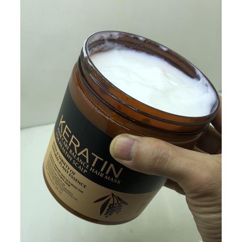 Kem Ủ Tóc KERATIN COLLAGEN 1000ML - Dưỡng Tóc Mượt Mềm, Phục Hồi & Bảo Vệ Tóc Chống Tác Động Môi Trường