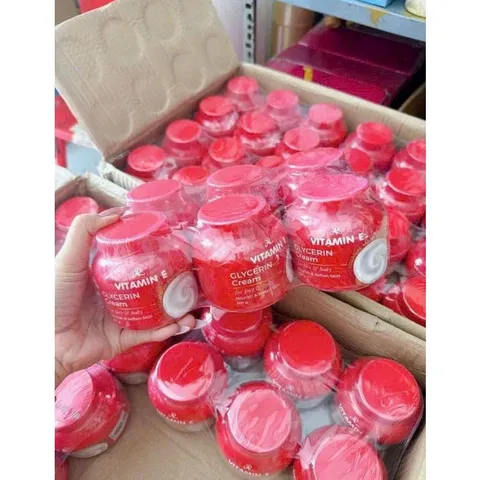 Kem Nâng Tông Vitamin E Glycerin Thái Lan Cao Cấp - Dưỡng Ẩm, Làm Sáng Da Tự Nhiên, Phù Hợp Cho Mọi Loại Da