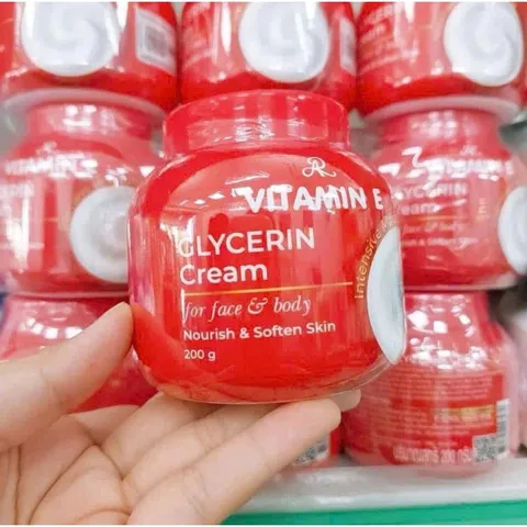 Kem Nâng Tông Vitamin E Glycerin Thái Lan Cao Cấp - Dưỡng Ẩm, Làm Sáng Da Tự Nhiên, Phù Hợp Cho Mọi Loại Da