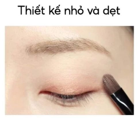 Cọ Tán Phấn Mắt Đầu Nhỏ Lông Mềm Vacosi E02 - Dụng Cụ Trang Điểm Chất Lượng Cao, Thiết Kế Tiện Lợi, Phù Hợp Với Mọi Làn Da