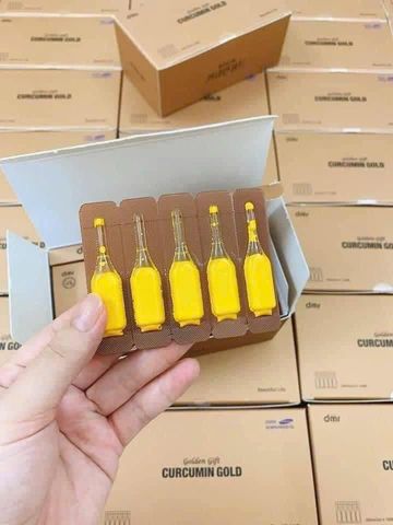 Tinh chất Nghệ Nano Curcumin Gold Hàn Quốc 50 tép- hỗ trợ sức khỏe