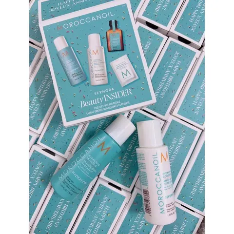 Cặp gội xả Moroccanoil Hydrating minisize 40ml