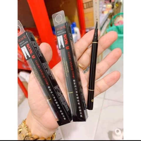 Bút Kẻ Mắt Nước NON.U Super Sharp Line - Đầu Mảnh, Chống Lem Trôi, Dễ Dàng Sử Dụng, Trang Điểm Sắc Nét, Hàn Quốc