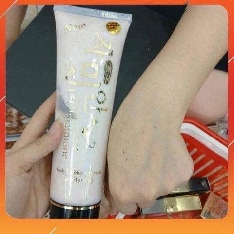 Gel Hạt Tẩy Tế Bào Chết Body L-Glutathione Gold Hàn Quốc 300g