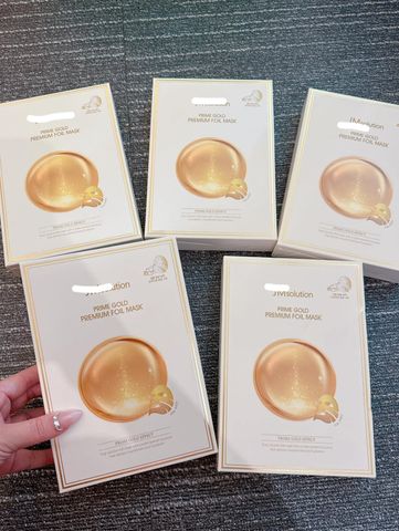 Hộp 5 miếng Mặt Nạ Săn Chắc Da JMsolution Prime Gold Premium Foil 30ml