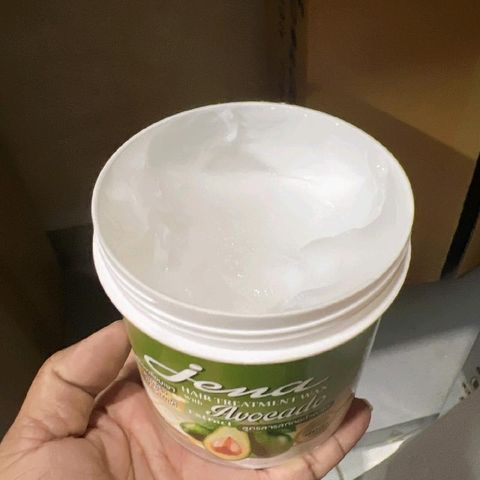 Kem ủ tóc Jena Hair Treatment Wax 500ml - Chiết xuất Dầu Dừa và Bơ - Phục hồi và Dưỡng tóc mềm mượt, tự nhiên