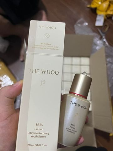 Tinh chất hỗ trợ trẻ hóa da The Whoo Bichup Ultimate Recovery Youth Serum 20ml 222961