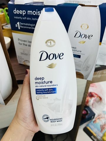 Sữa Tắm Dove Deep Moisture 709ml (Xanh Dương)