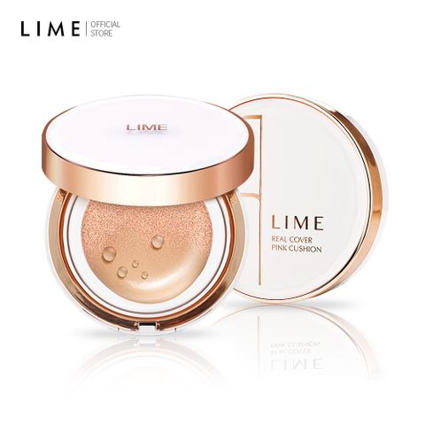 Phấn Nước Lime Real Cover Pink Cushion SPF50+/Pa+++ 20g  Pink Vanilla (10)