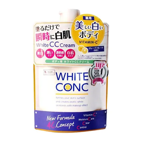 Sữa hỗ trợ dưỡng thể White Conc White CC Cream 200g