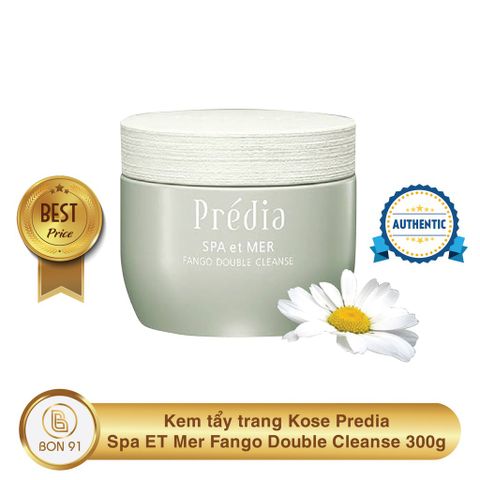 Kem tẩy trang Kose Predia Spa ET Mer Fango Double Cleanse 150g