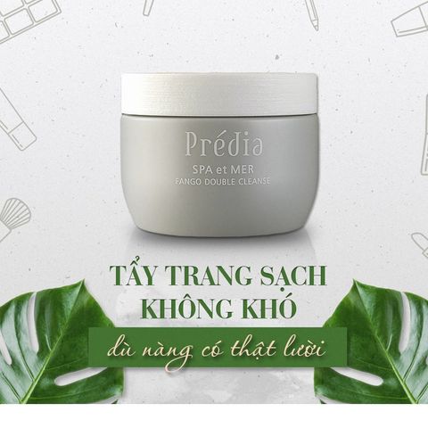 Kem tẩy trang Kose Predia Spa ET Mer Fango Double Cleanse 300g