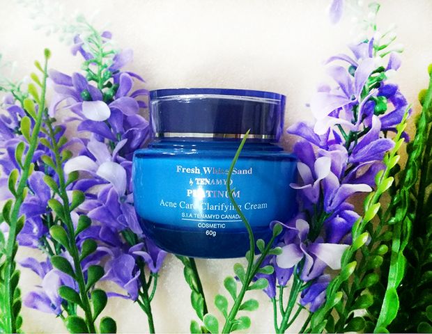 Kem dưỡng Tenamyd Fresh White Sand Platinum Acne Clarifying Cream 60g