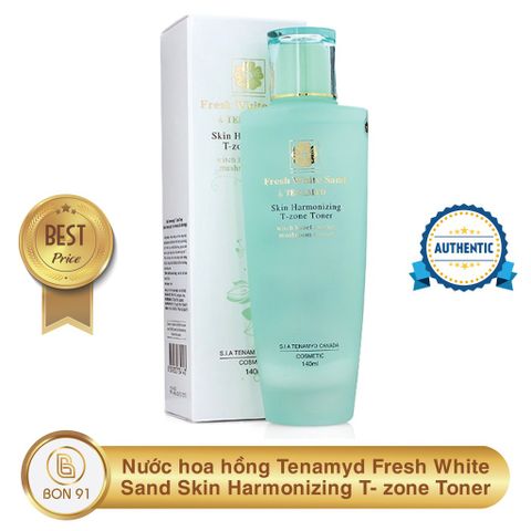 Nước hoa hồng Tenamyd Fresh White Sand Skin Harmonizing Tzone Toner dành cho da nhờn và da hỗn hợp