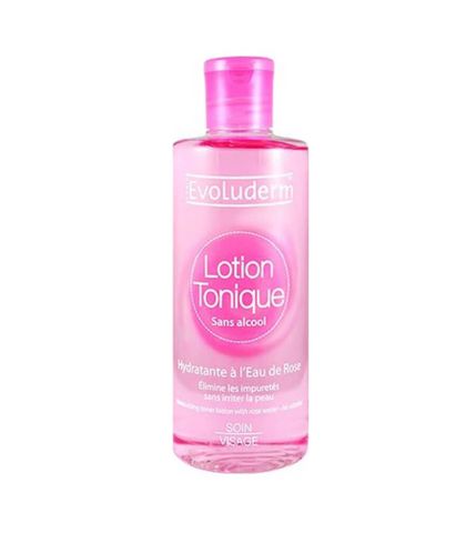 NƯỚC HOA HỒNG EVOLUDERM LOTION TONIQUE 250ML - Màu xanh dương