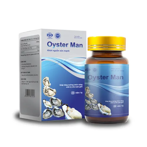 Tinh chất hàu Oyster Man cho phái mạnh (30 viên)