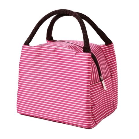 Túi xách tay dây kéo Vibrant Flamingo - Mầu Hồng