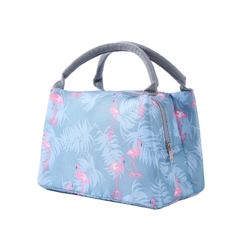 Túi xách tay dây kéo Vibrant Flamingo 17020