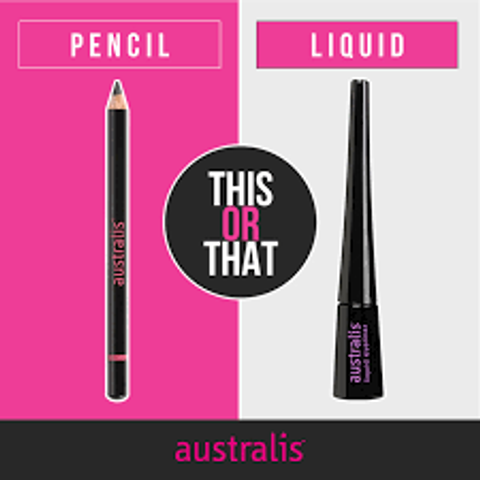 Bút Kẻ Mắt Nước Eyegasm Metallic Liquid Eyeliner Australis đen